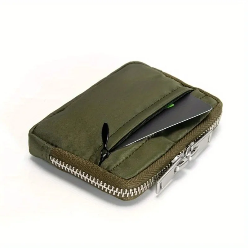 

1Pc Wallet Earbuds Storage Bag Credit Card Holder Case for Boys Girls Journey Bank Card Organizer Zipper Coin Purse