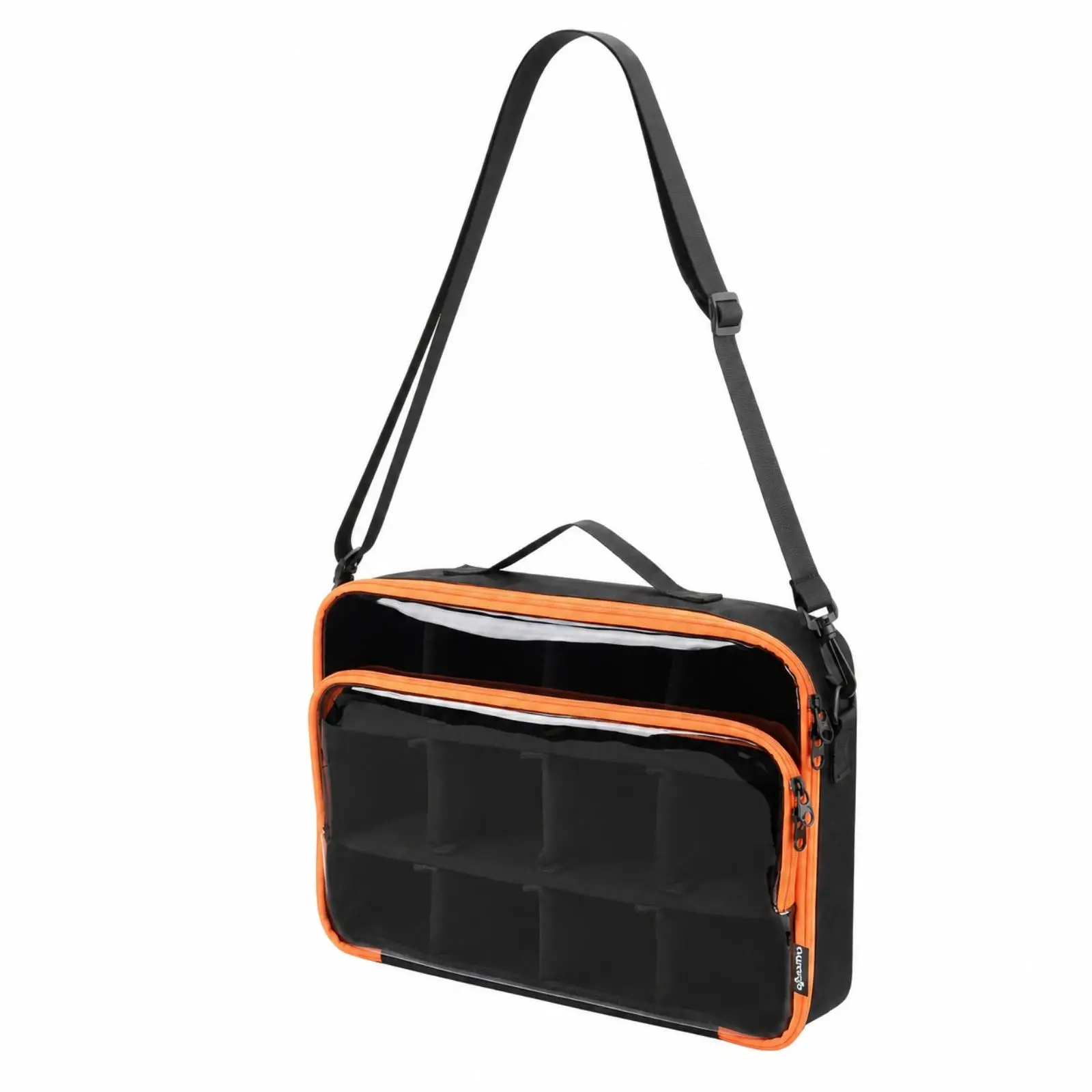 Durable Cube Carrying Case for DJI Mini 3 with Transparent Pocket and Adjustable Strap for RC Storage Bag