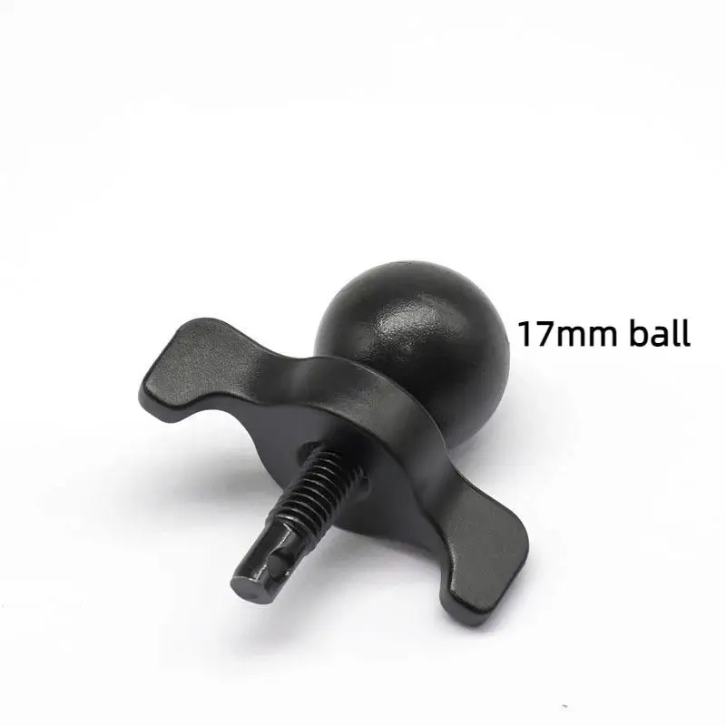 Car Phone Holder Bracket Modification Parts 17mm Ball Head M5 Screws For MINI Cooper
