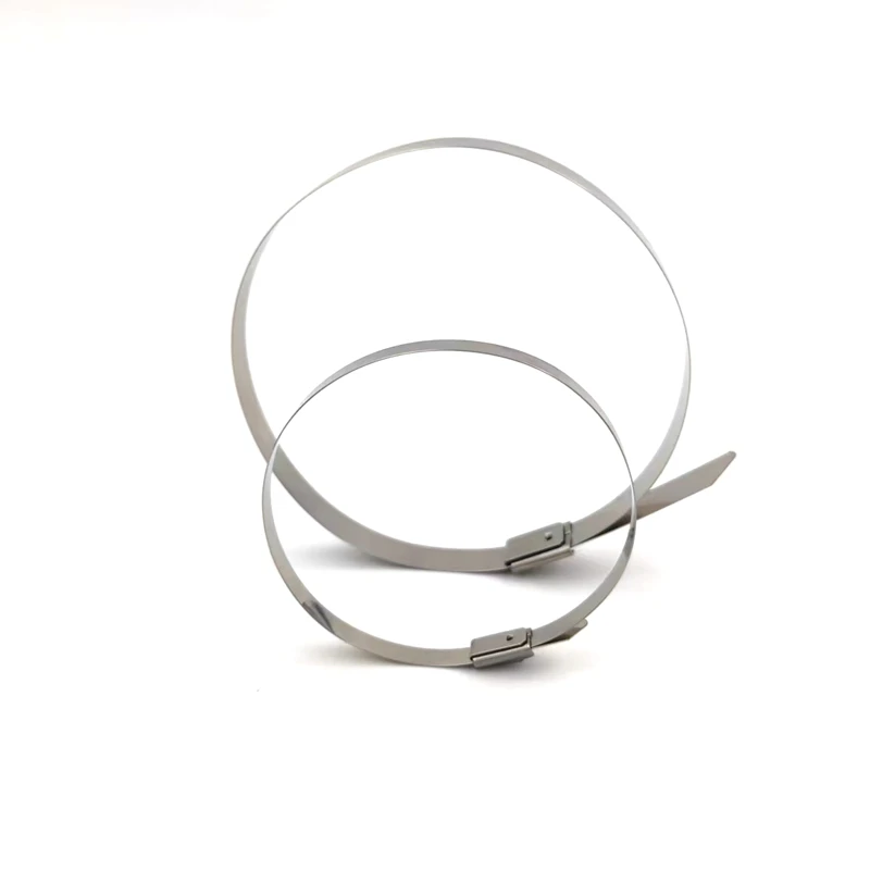 100PCS Width4.6x150/200/250/300/350/400/450/500/550/600/650/700/800mm Stainless Steel Zip CABLE TIES LOCK TIE WRAP