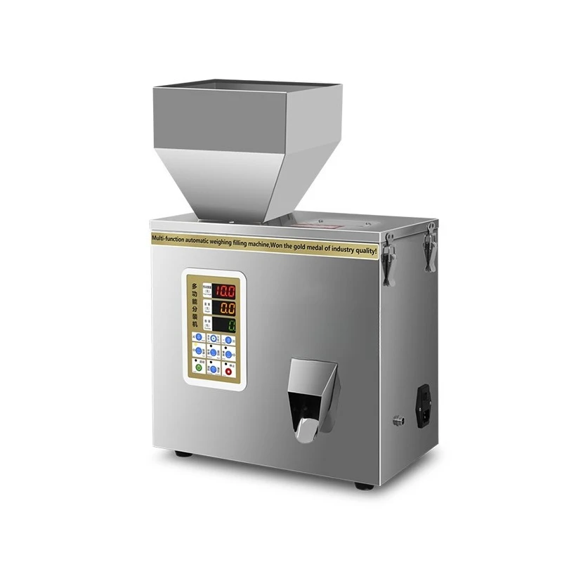 

Small food packing machine rice grains granules powder peanuts melon seeds automatic weighing