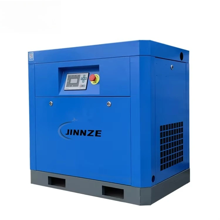 220 فولت الروتاري البنزين الغاز المحمول 10HP 4-IN-1 7.5kw سرعة ثابتة الروتاري المسمار ضاغط الهواء الصناعية #1