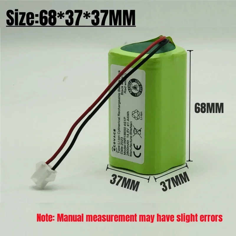 4s1p 14.8V 2800mAh Battery For eufy RoboVac 15C 15T 25C 30 30C 35C MAX G10 G15 G20 G30 Hybrid Edge Robot Vacuum Cleaner Parts