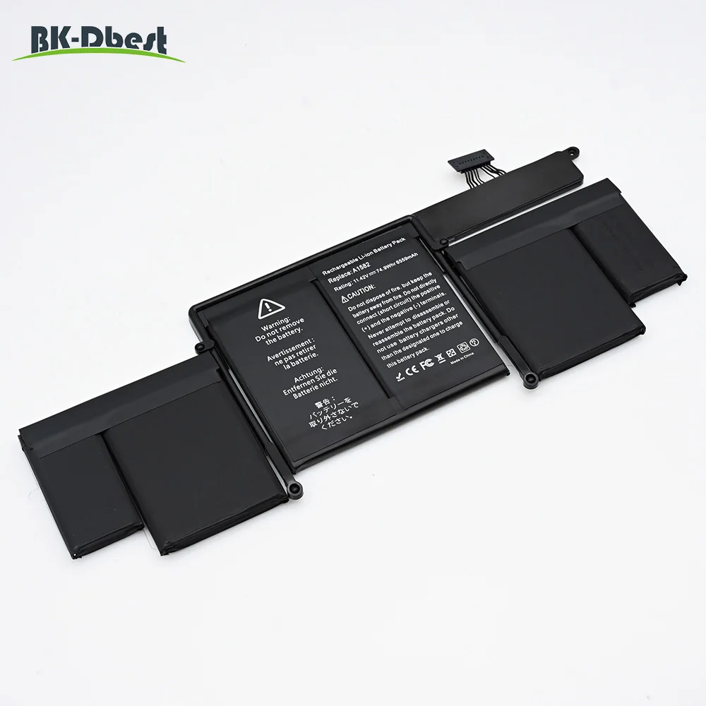 BK-Dbest Factory Direct Supply Brand New High Quality A1582 Laptop Battery for Apple Macbook Pro Retina A1502