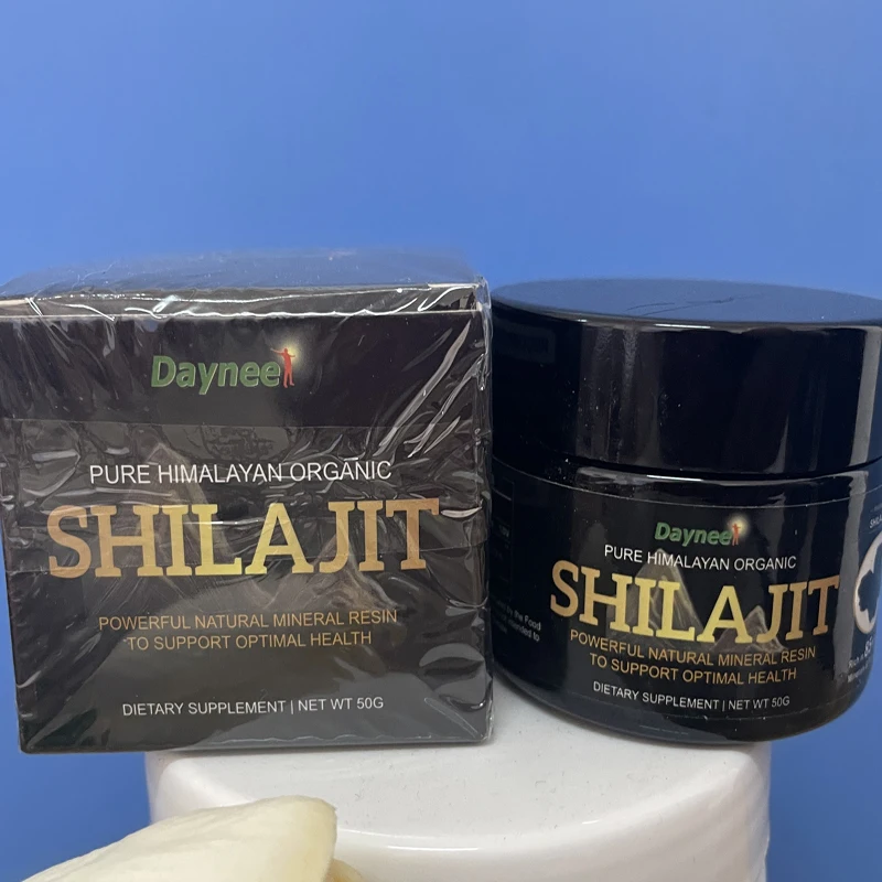 Pure Organic Shilajit Resin 50g Trace mineral With Magnesium Salt Rich Humic Fulvic Acid Himalayan Shilajit