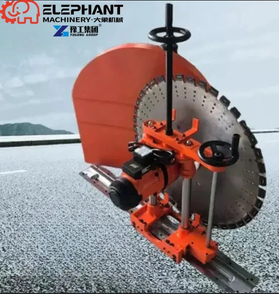 Portable High-Frequency Wall Saw Ventilation Duct Installation Utility Channel Cutting Machine
