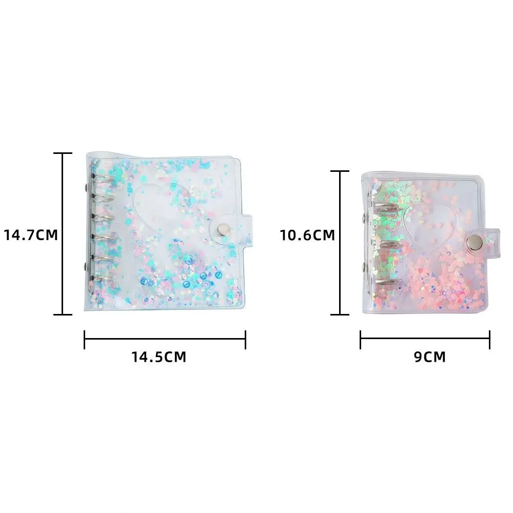 Storage ID Holder Book Binder Photo Album Sequin Glitter Picture Case Collect Photocard