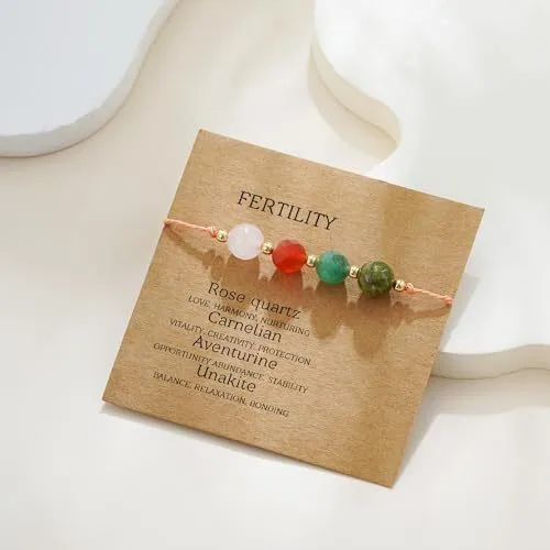 Inspirational crystal bracelet women's gift gold bead white crystal moonstone MONEY bracelet single rope good luck bracelet wome