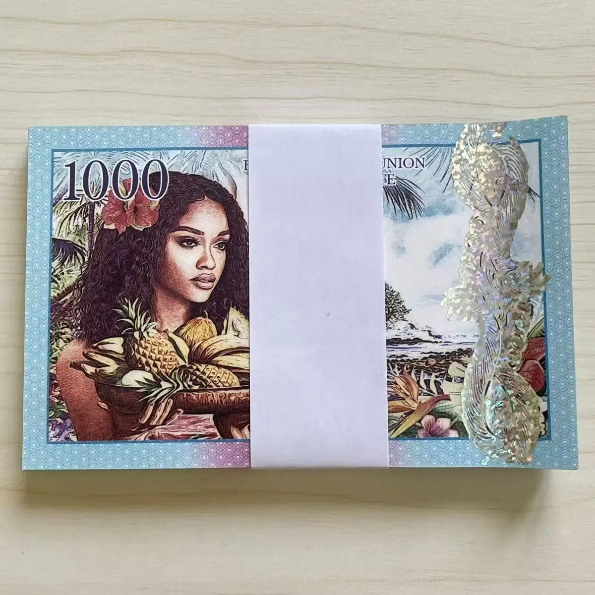 

5 ~ 50 шт. памятные банкноты Остров Реюньон, портреты для девочек с фруктами, коллекция подарочных тарелок, без циркуляции