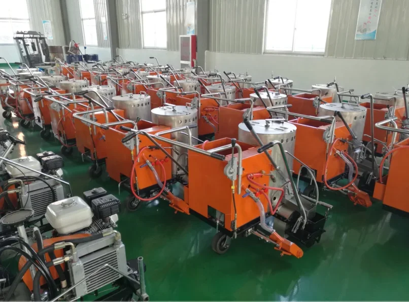 

Hand Push Thermoplastic Road Marking Paint Machine Road Pavement Marking Machine