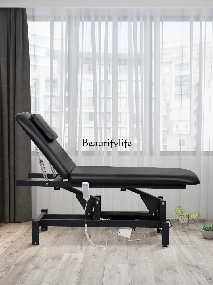 02Electric Lifting Massage Bed Multi-Functional Bone Setting Massage Couch for Traditional Chinese Medicine Physiotherapy