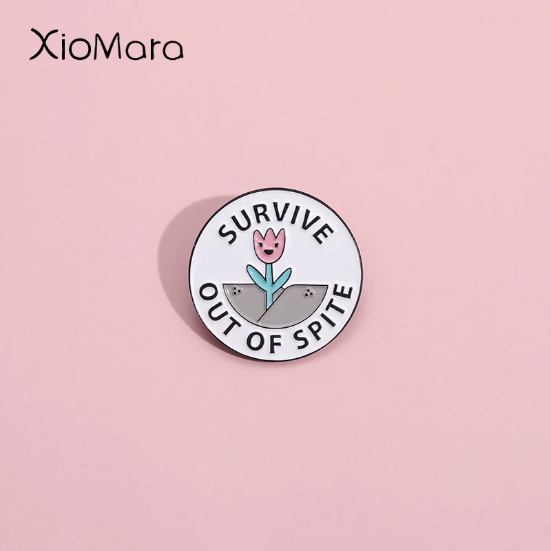 Position ve Out of Spite Enamel Pins, Tough Enge Broches, Shirt Collar Revers, Encourager les badges inspirants, Bijoux, Cadeau pour meilleur ami
