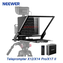 NEEWER Remote Teleprompter X12/X14 Pro/X17 II Compatible with iPad iPad Pro iPad Air Galaxy Tab Xiaomi Huawei Lenovo