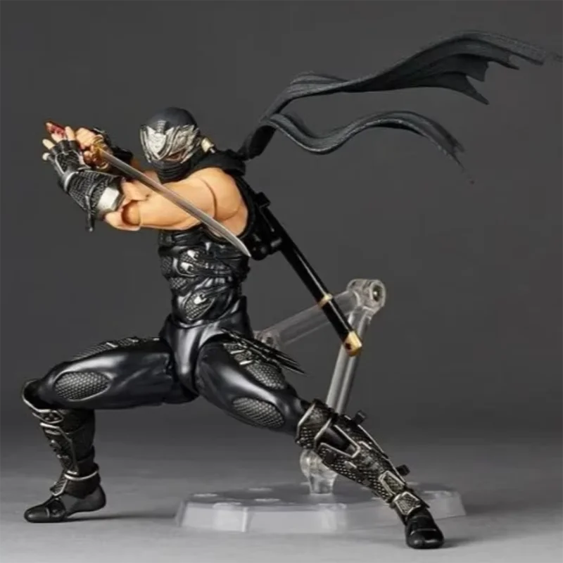 Kaiyodo متوفر في المخزون Yamaguchi Ninja أنيمي تمثال Gaiden Ryu Hayabusa مفصلية المفاصل المنقولة عمل نموذج لجسم تمثال #1