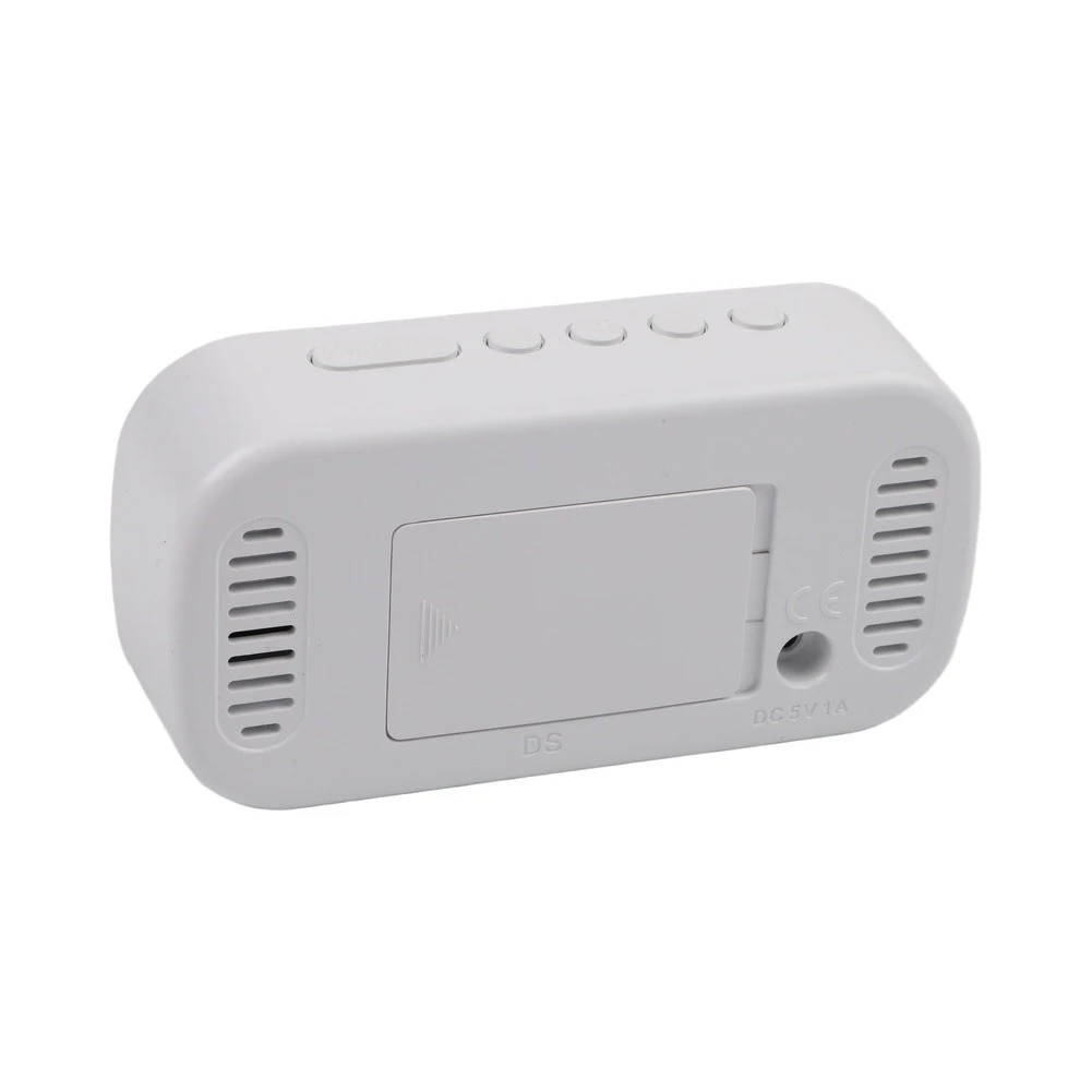 For Home For Office Electronic Clock Home Decor AS SHOWN Multi Functional Alarm Clock Moisture Meter Consistency In Performance