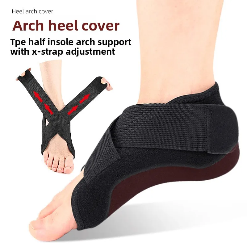 

Arch Support Sleeves for Flat Feet - Heel & Instep Pads for Over Pronation