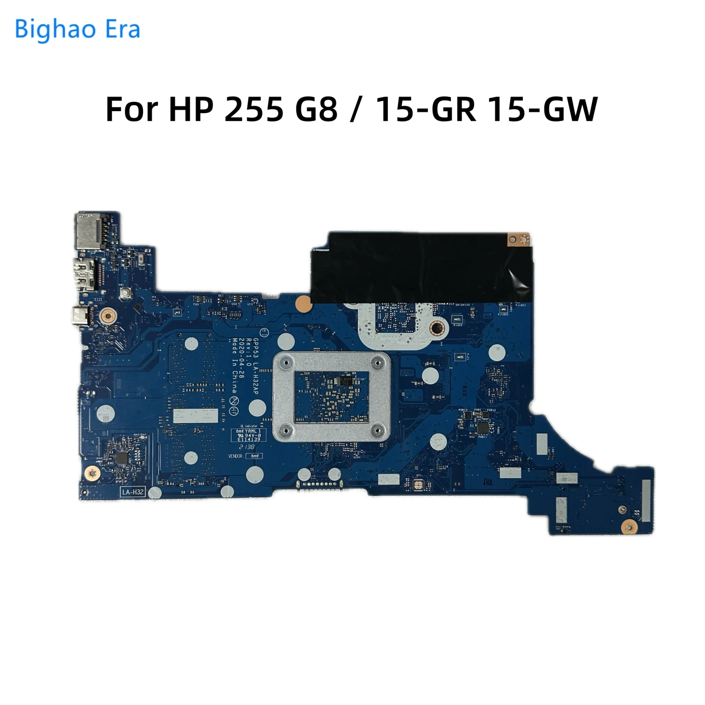 Imagem -02 - Placa-mãe Portátil para hp Gpp53 La-h32ap 15s-gr 15s-gu 15-gr 15-gy 15-gw hp 255 g8 3050u r3 r5 R73700 Cpu Uma M03669601