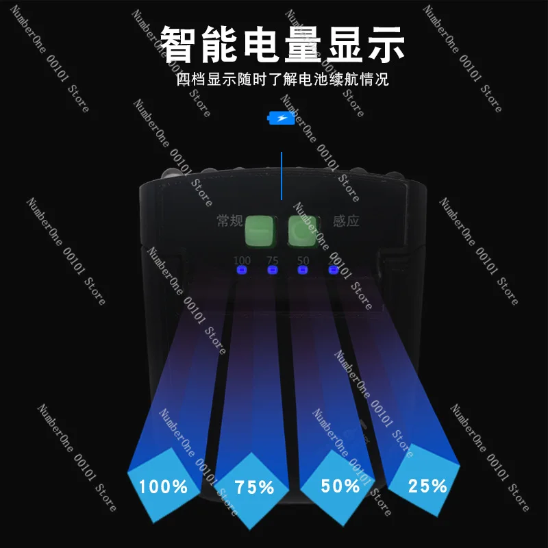 Rechargeable Headlamp Fishing Light, Induction Clip Cap Light, Bright LED Night Fishing Light