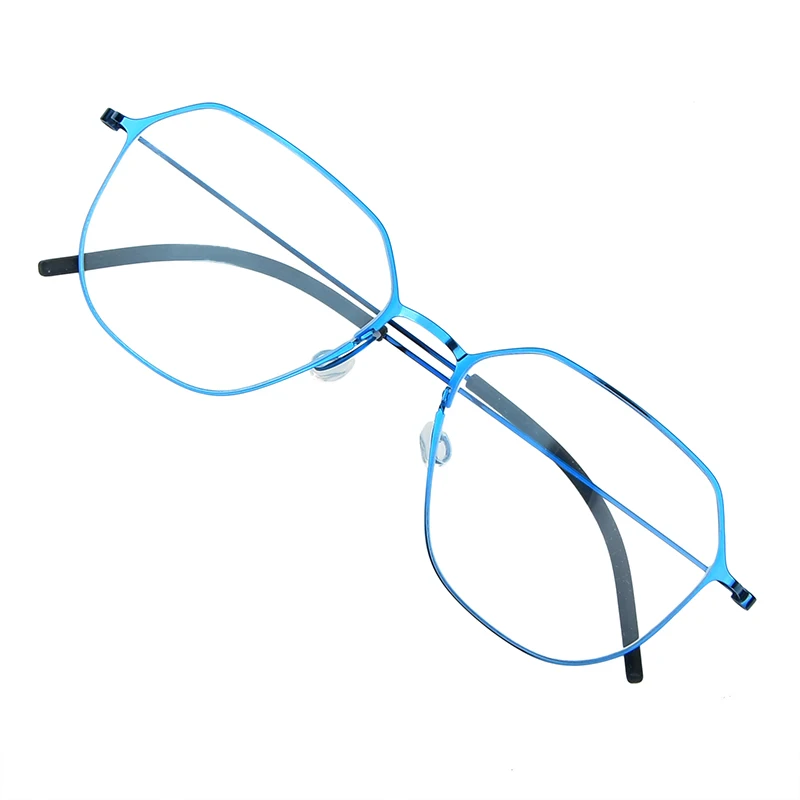 

High Quality Denmark Brand Glasses Frame Pure Titanium Ultra Light Eyewear Men Woman Square Eyeglasses Fashion Exquisite 5505