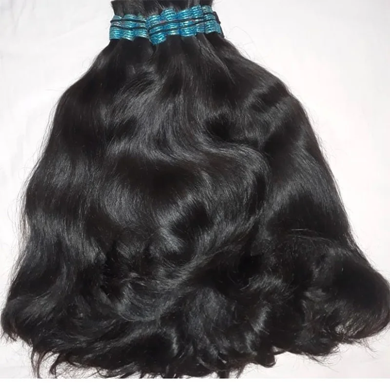 ディープウェーブカーリーバルク編み込みヘア 10A バージン 2束 100%人毛 30インチ ボヘミアンブレイズ用ナチュラルボヘミアンエクステンション