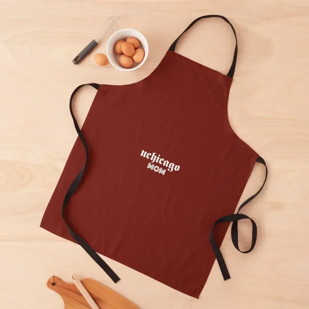 

UChicago Mom Apron Kitchen Chef innovative kitchen and home items waterproof for women Women's Home Clothes Apron