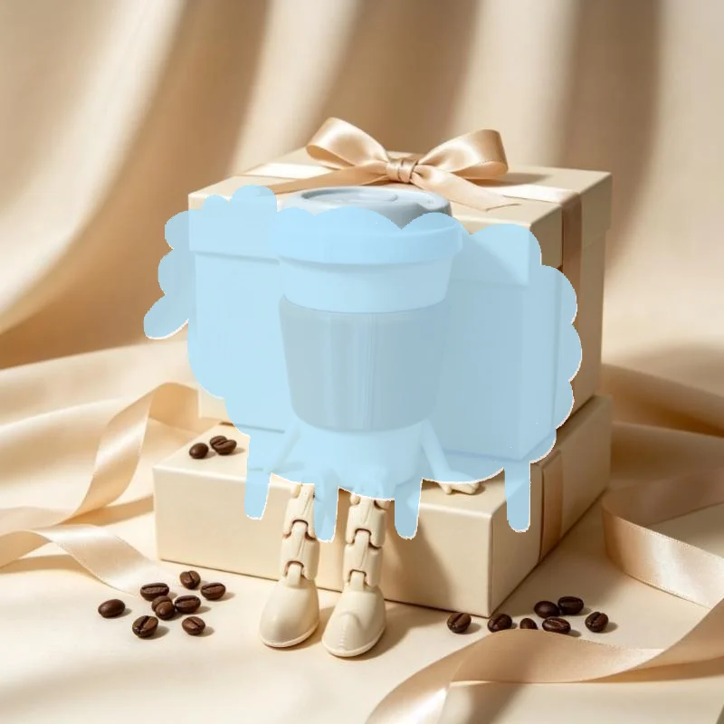 Articulated Coffee Cup Figures Fun Stress Relief Toys Creative Desktop Decor for Home Study Room Decor