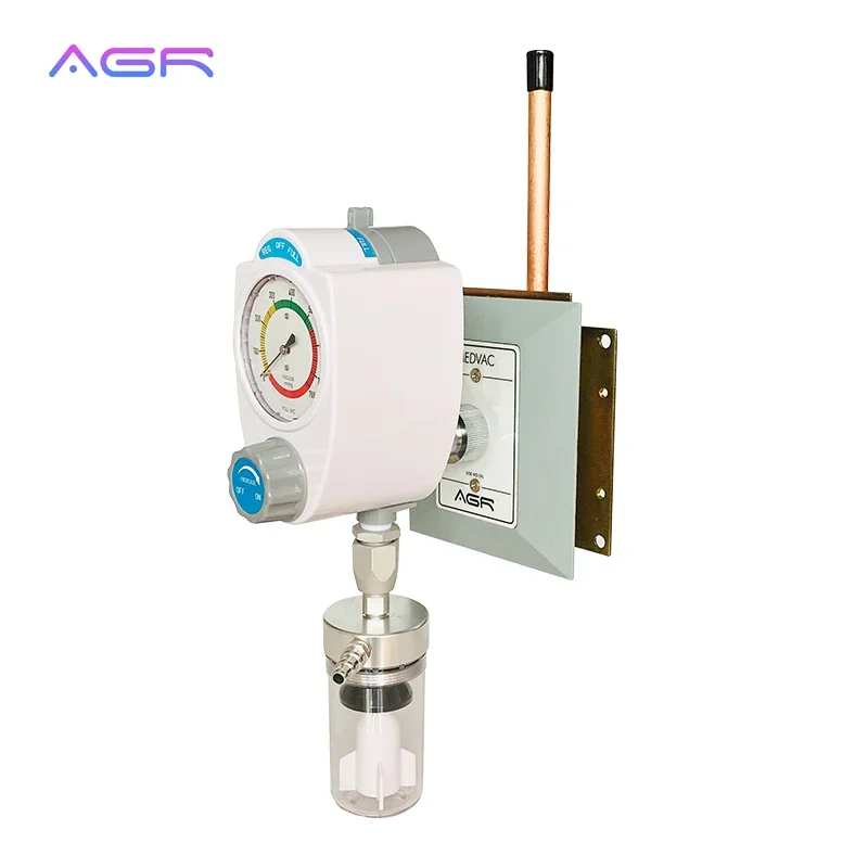 Medical Vacuum Regulator with Suction Bottle for Hospital Use Vacuum Suction Devices