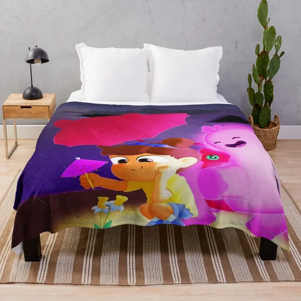 

remy and boo gift for fans remy and boo cartoon Throw Blanket Soft Solid Color Blanket for Couch Bed