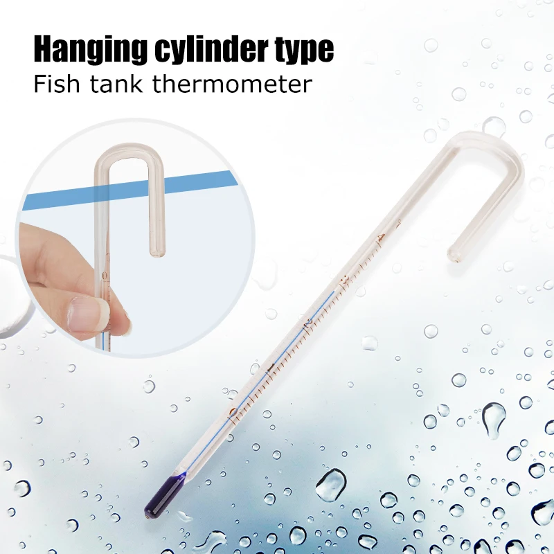 Aquarium Digital Thermometer with Suction Cup Fish  Hang On  Thermometer for Tank Thermometers Electronic LCD Thermometer