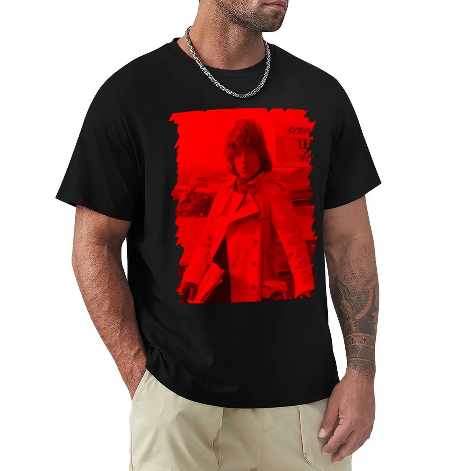 Robin Askwith - Celebrity T-Shirt Outdoor Work Short Sleeve Top