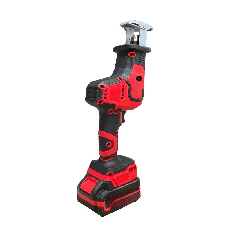 Variable Speed 2.0Ah Battery 20V Red Compact Saw Kit Cordless Reciprocating Saw for Home Outdoor Us