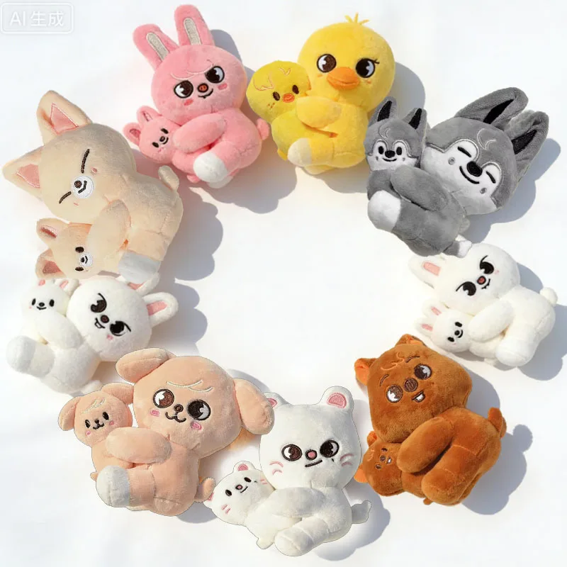 

НОВЫЕ 15-СМ МАГНИТНЫЕ КУКЛЫ SKZOO KPOP — Крупные детские куклы с милыми мультяшными персонажами, коллекционные сувениры