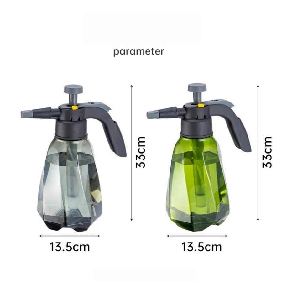 Pressure-type spray bottle - for watering flowers, disinfection and cleaning, car washing, gardening - high-pressure sprayer