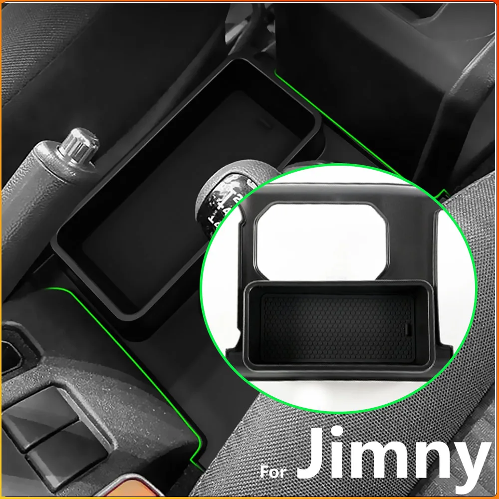 

Durable Center Console Organizer Tray Gear Shifter Storage Box Accessories for Suzuki Jimny JB64 JB74 2019-2022 2023 2024 2025
