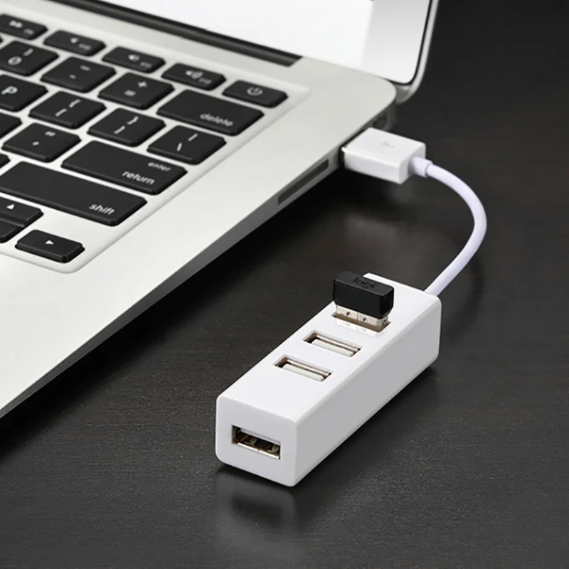 1PCS USB Hub USB Separatoren High Speed 4-port USB Expander Power Hub Adapter PC Laptop Zubehör
