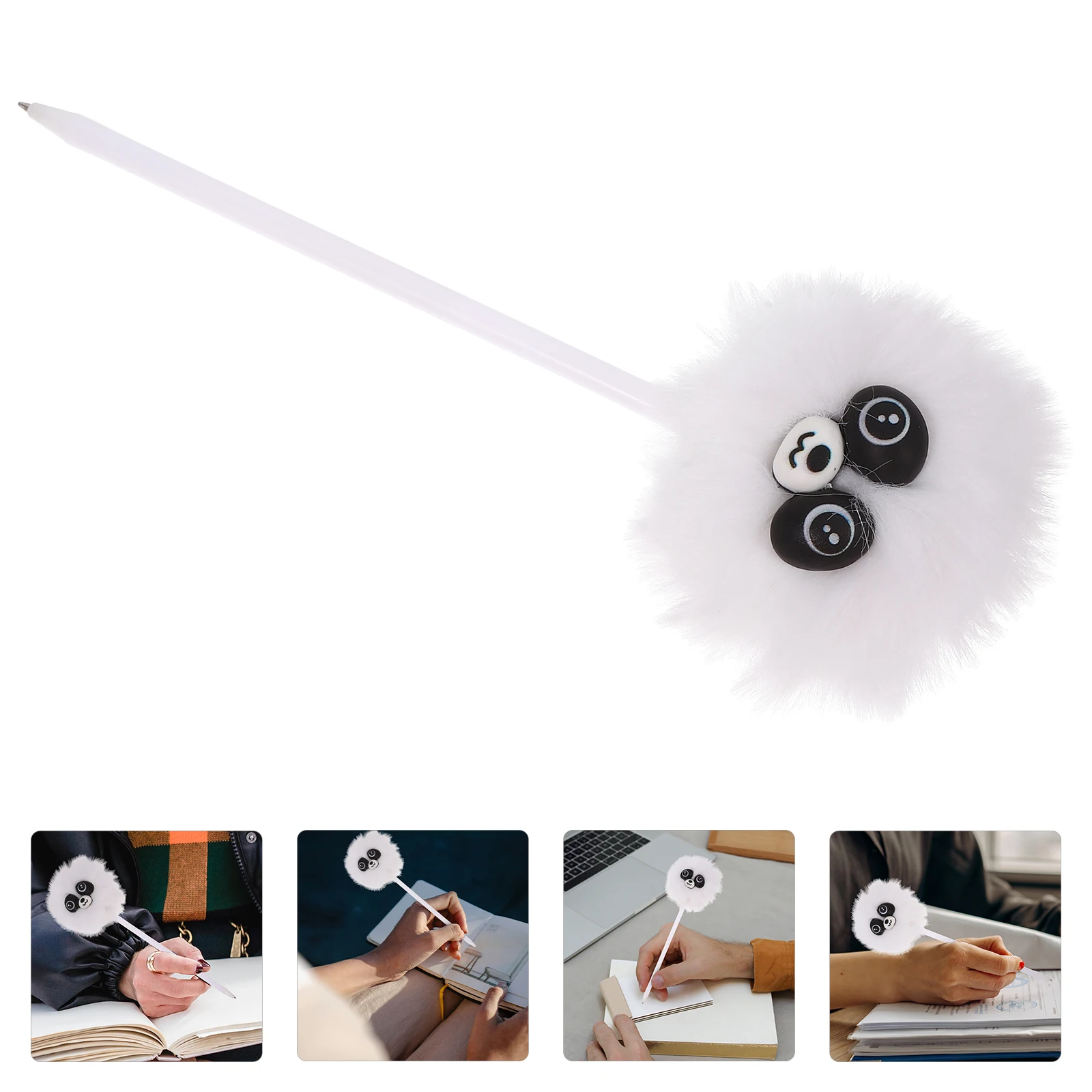 

Black Ballpoint Pen Cartoon Bright Color Adorable Ball-pointed Pens