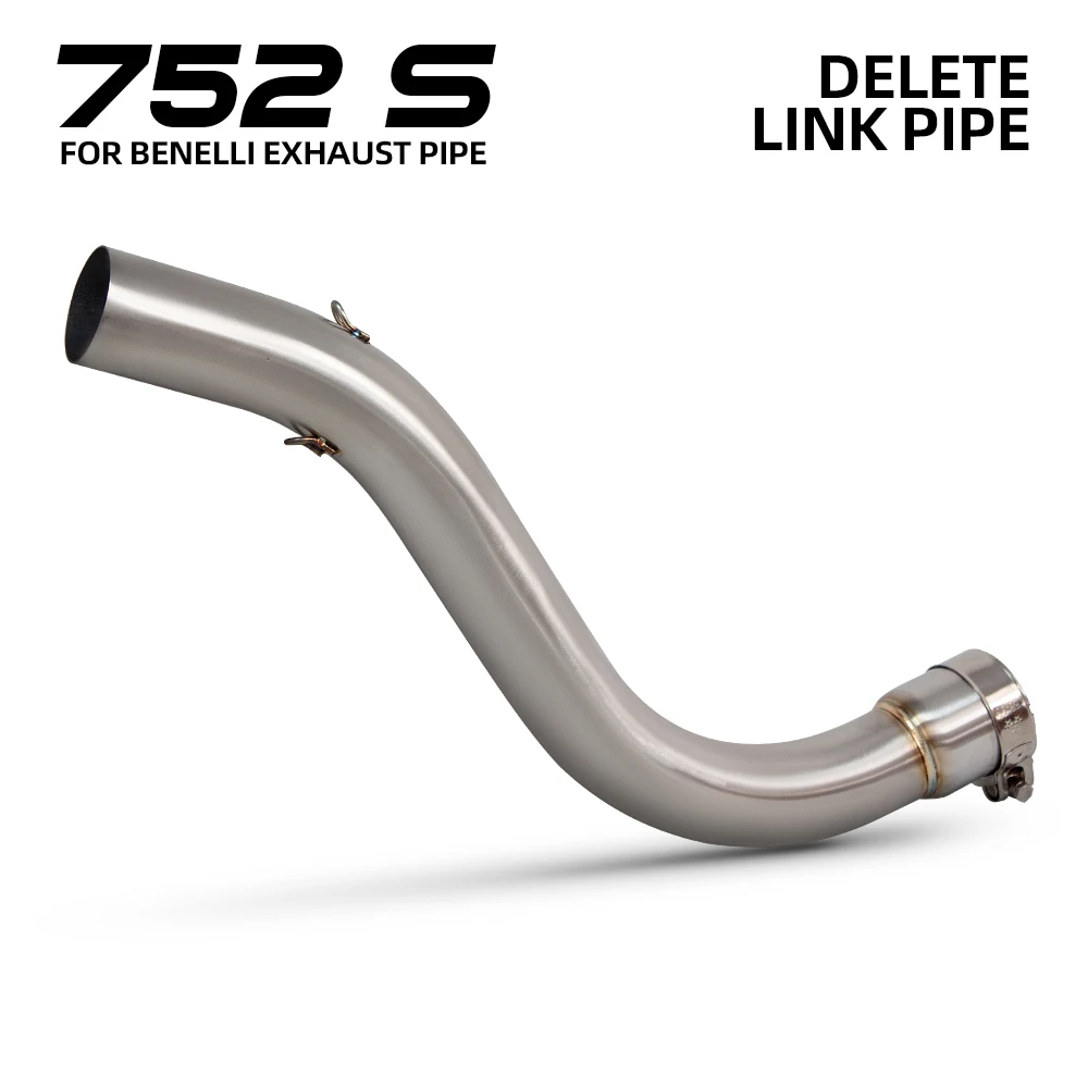 

752 S Exhaust Pipe For Benelli 752S Motorbike Escape Kit 51mm Street Bike Adapter Middle Link Tube Racing Line