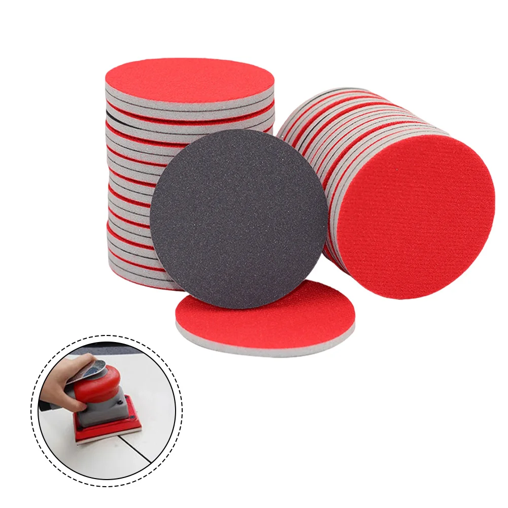 

24pcs 3-Inch 2000 Grit Disc Backing Pad Sanding Sheets For Wood Metal Polishing Electric Sanding Tools Accessories