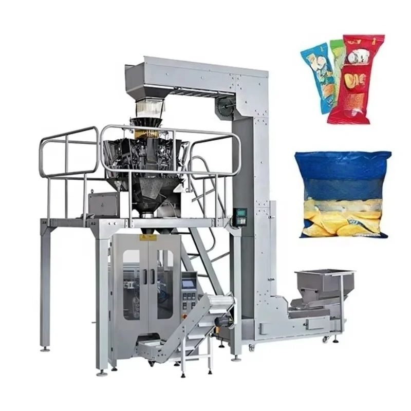 Customized Multifunctional Automatic Pillow Bag Packing Machine Industrial Filling Sealing Equipment For Nuts Granule
