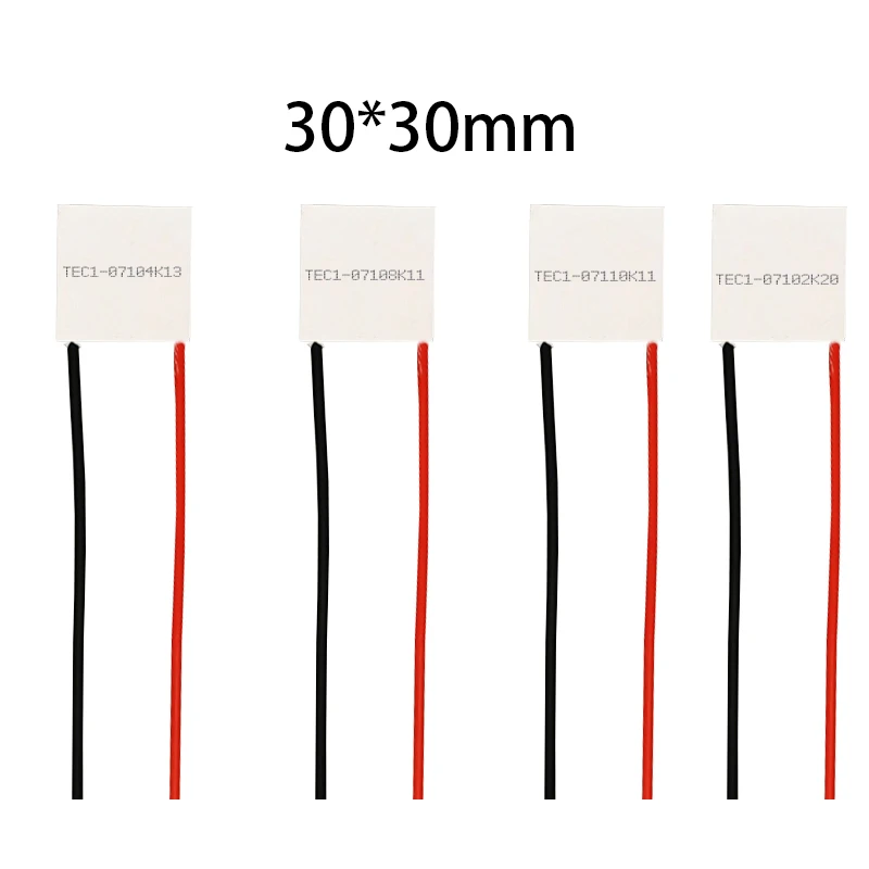 30*30Mm DC8V TEC1-07102/07103/07104/07106/07108/07110 Peltier Element Heatsink Cooling Chip Halfgeleider koelen Plaat Module