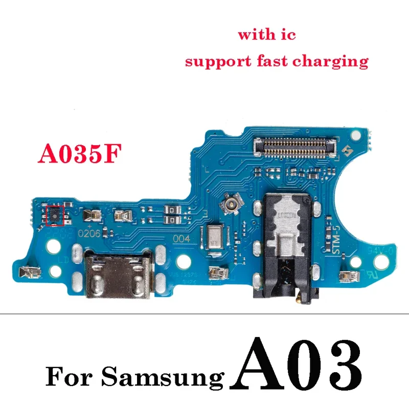USB-коннектор для зарядного устройства, USB-разъем, плата зарядного устройства, гибкий кабель для Samsung A02, A02S, A03, Core A12, A13, A22, A32, A33, A53, 4G
