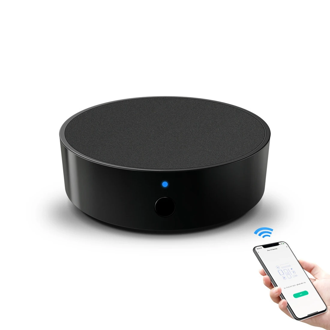 جهاز تحكم عن بعد ذكي بالأشعة تحت الحمراء ، جهاز تحكم عن بعد بالأشعة تحت الحمراء العالمي ، تويا ، واي فاي ، تلفزيون ، دي في دي ، AUD ، التيار المتناوب ، العمل مع أليكسا ، جوجل هوم ، أليس