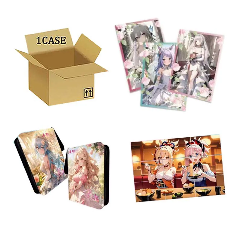 

Wholesales Goddess Story Collection Cards Academy Style Anime Premium Exquisite Maid UR Puzzle Game Gift Collectible Cards