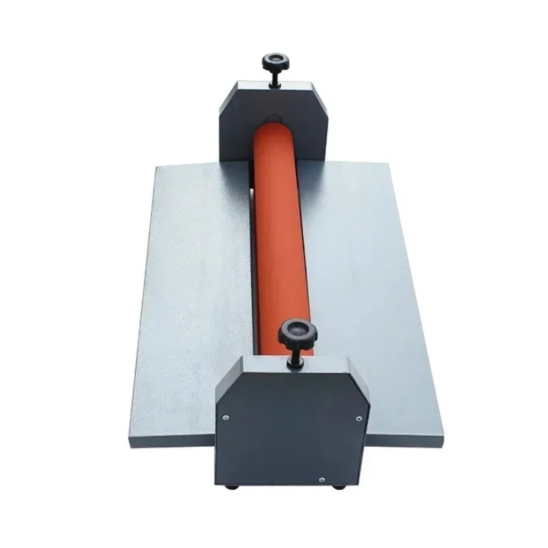 65CM Manual cold laminating machine, advertising graphic photo laminating machine, hand cranked PVC photo laminating machine