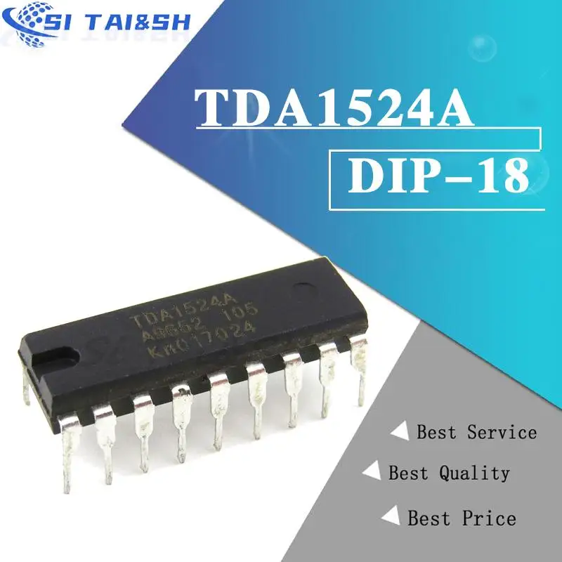 1Pcs Tda1524A Dip18…