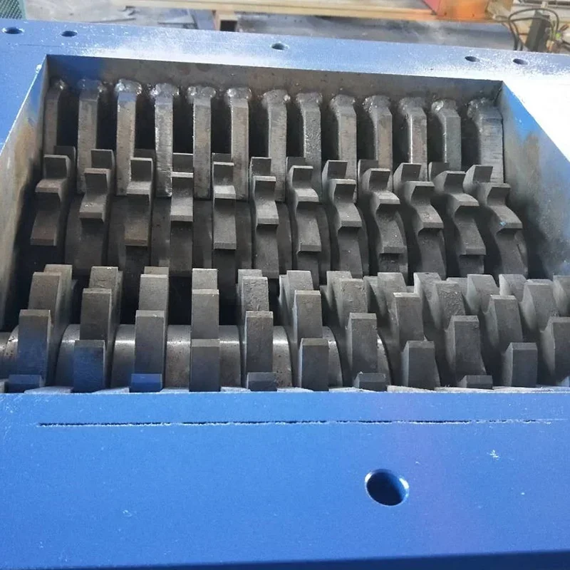 Wear-resistant Double Shaft Plastic Metal Shredder Blade for Waste Recycling industry