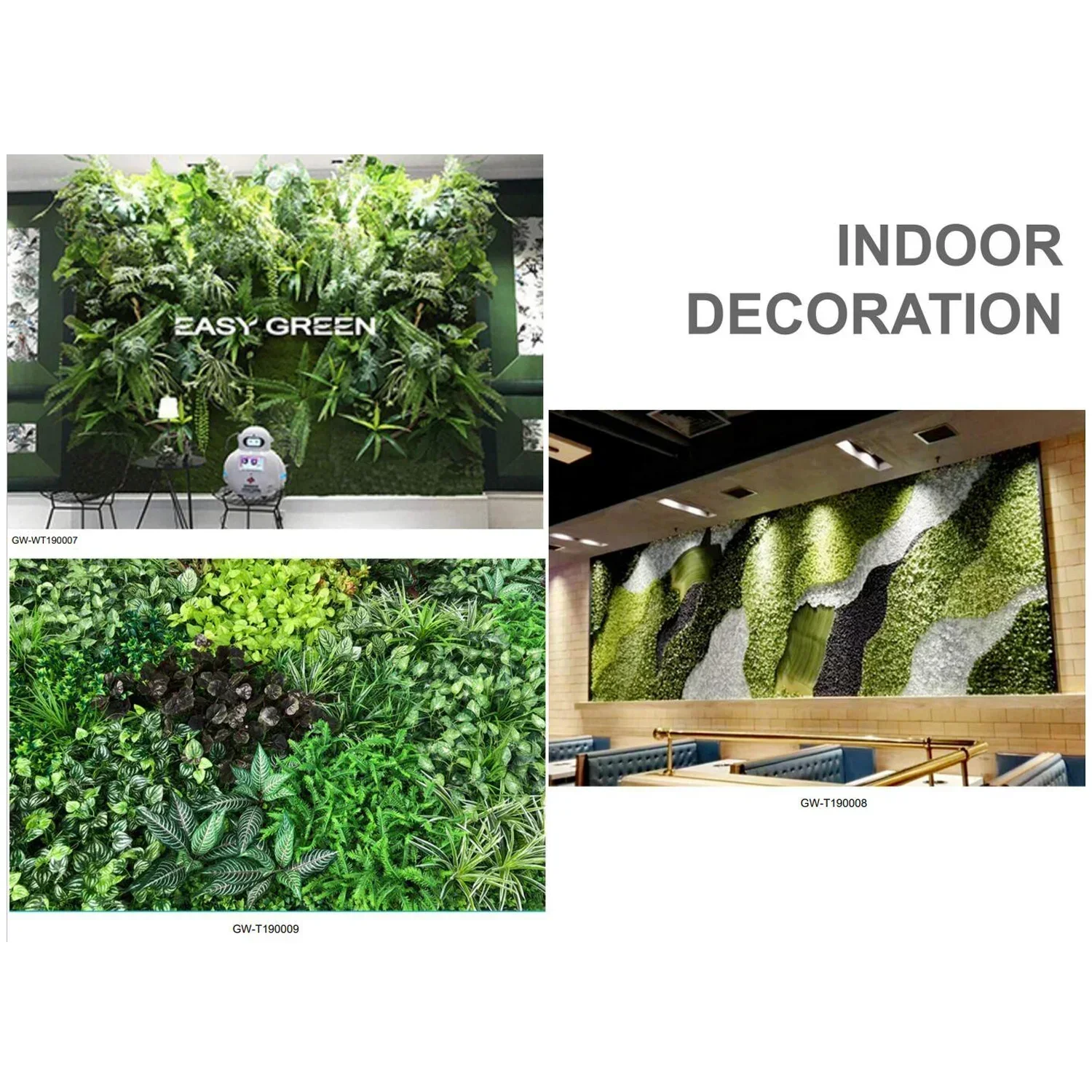 Artificial Green Plant Greenery Faux Tortoiseshell Polyscias Strawberry Fern Dieffenbough Fairy Taro Leaves Living Room Decor