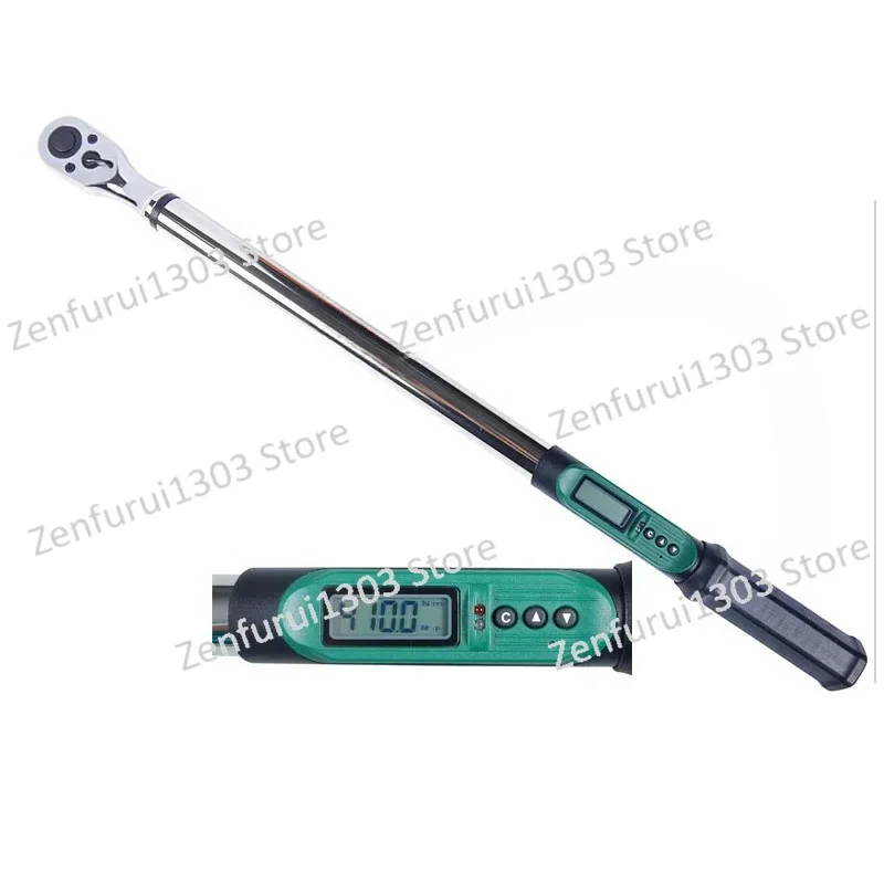 Reversible Quick Release Ratchet Head 1/2 Inch 410Nm WIZTANK Adjustable Torque Wrench Digital