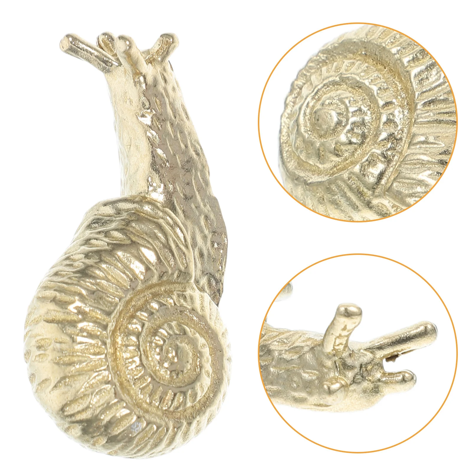 

Brass Gold Snail Cabinet Door Handles Decorative Furniture Knobs Replacement Bathroom Kitchen Drawer Pulls Vintage Dresser