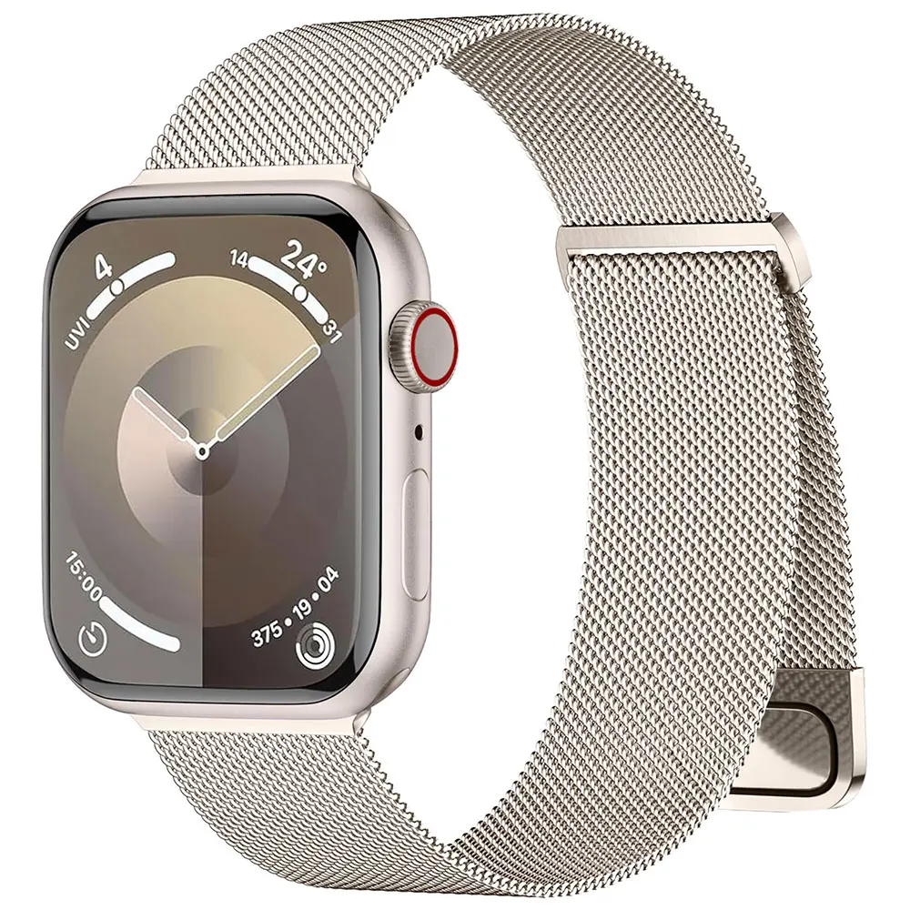 Watch band for apple watch strap 44mm 40mm 45mm 41mm 38/42mm 44mm Milanese bracelet iwatch ultra/2 49mm series 9 8 7 6 SE 5 4 3